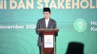 Menteri Agama Nasaruddin Umar meluncurkan program baru bertajuk Majelis Masyayikh