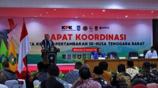 Komisi Pemberantasan Korupsi (KPK) melalui Direktorat Koordinasi dan Supervisi (Korsup) Wilayah V mengidentifikasi kebocoran di sektor perizinan tambak udang di Nusa Tenggara Barat (NTB) akibat rendahnya sinkronisasi data antarinstansi terkait (Foto: Dok KPK)