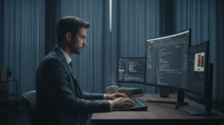 Gambar ilustrasi yang dibuat dengan AI