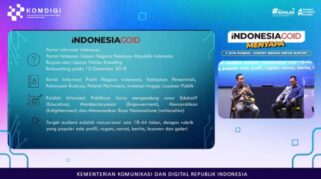Redaktur Pelaksana Indonesia.go.id Untung Sutomo saat kegiatan forum literasi media IGID Menyapa yang digelar di Pekanbaru, Provinsi Riau, Kamis (25/9/2025). (Foto: Putri Sifa IGID/infopublik)