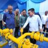 Kunjungan kerja Kepala Staf Kepresidenan Dudung Abdurachman yang didampingi oleh Direktur Perencanaan dan Pembangunan Infrastruktur Minyak dan Gas Bumi Kementerian Energi dan Sumber Daya Mineral (ESDM) Agung Kuswardono serta Direktur Infrastruktur dan Teknologi PGN Hery Murahmanta ke jaringan gas bumi di Gresik dan Sidoarjo, Jawa Timur, Senin (21/9/2026). (ANTARA/HO-PGN)