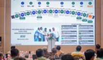 Dirjen EBTKE Kementerian ESDM Eniya Listiani Dewi dalam sosialisasi implementasi B50 sektor otomotif