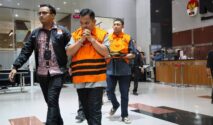 Gedung Merah Putih KPK tempat konferensi pers OTT ATR/BPN