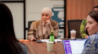 Menkomdigi Meutya Hafid dalam kunjungan kerja bilateral dengan Google di California