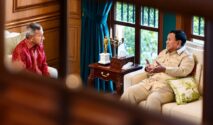 Presiden Prabowo Subianto menerima permohonan pertemuan Menlu Singapura, Vivian Balakrishnan di kediamannya di Hambalang, Kabupaten Bogor, Provinsi Jawa Barat, pada Rabu (28/10/2026). (Foto: BPMI Setpres/Laily Rachev)