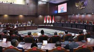 Gedung Mahkamah Konstitusi di Jakarta