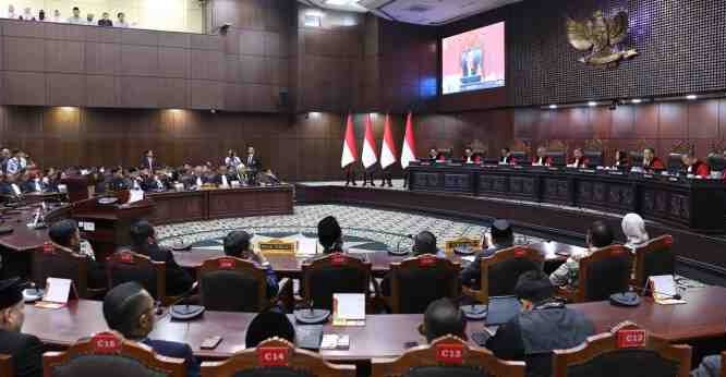 Gedung Mahkamah Konstitusi di Jakarta