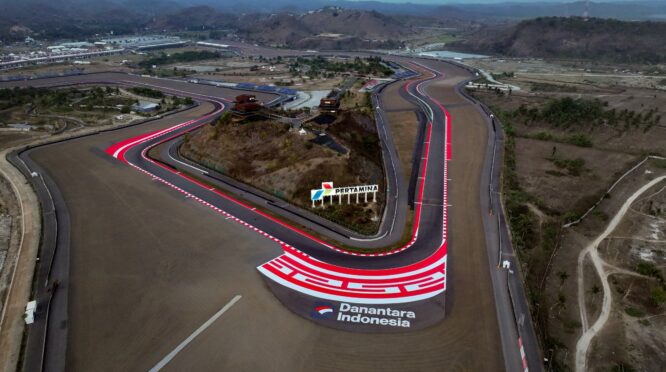 Pertamina Mandalika International Circuit di Lombok Tengah