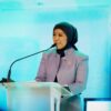 Menteri Komunikasi dan Digital Meutya Hafid dalam pembukaan Bali Tech Week 2026