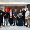 Wamenkomdigi Nezar Patria berfoto bersama perwakilan JHB dan PWI Jabar